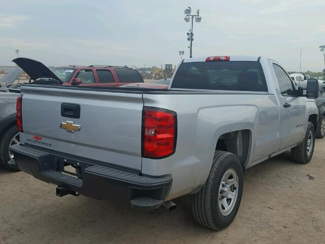 1GCNCNEC1GZ243027 - 2016 CHEVROLET SILVERADO SILVER photo 4