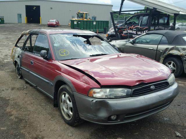 4S3BK6356S7361773 - 1995 SUBARU LEGACY L/O MAROON photo 1