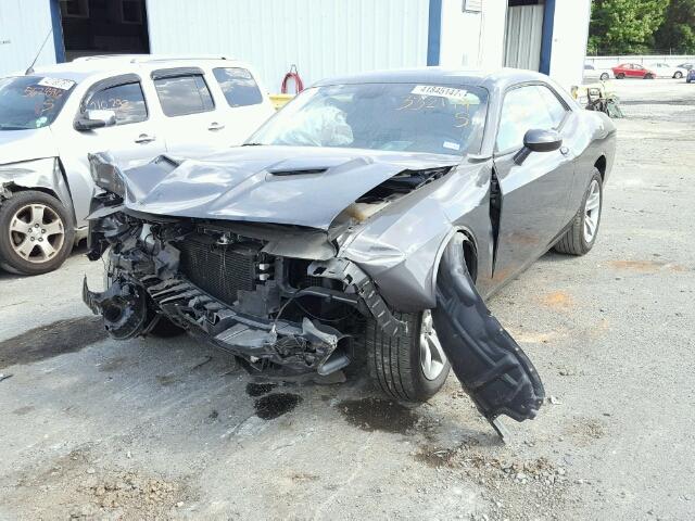 2C3CDZAG9GH332174 - 2016 DODGE CHALLENGER GRAY photo 2