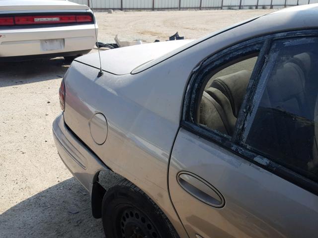 1G3NB52M6X6312733 - 1999 OLDSMOBILE CUTLASS GL 棕色 照片 9