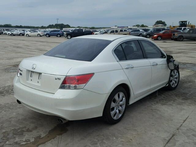 1HGCP36779A025601 - 2009 HONDA ACCORD WHITE photo 4