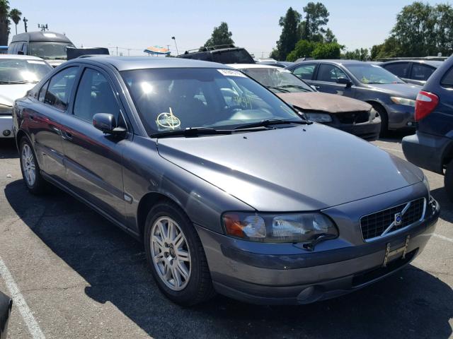 YV1RS64A842332960 - 2004 VOLVO S60 CHARCOAL photo 1