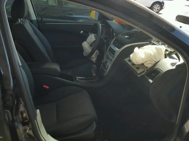 1G1ZH57B884268649 - 2008 CHEVROLET MALIBU 1LT BLACK photo 5