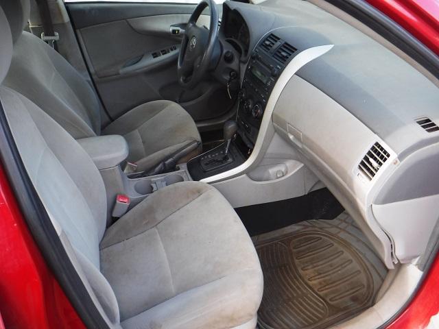 1NXBU40E29Z020543 - 2009 TOYOTA COROLLA RED photo 5