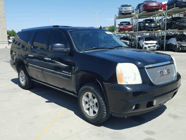 1GKFK66878J167180 - 2008 GMC YUKON XL D BLACK photo 1