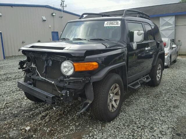 JTEBU4BF7EK176184 - 2014 TOYOTA FJ CRUISER BLACK photo 2