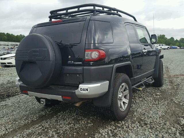 JTEBU4BF7EK176184 - 2014 TOYOTA FJ CRUISER BLACK photo 4