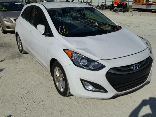 KMHD35LE6DU109716 - 2013 HYUNDAI ELANTRA GT WHITE photo 1