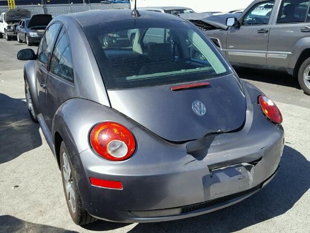 3VWPW31C46M408558 - 2006 VOLKSWAGEN NEW BEETLE GRAY photo 3