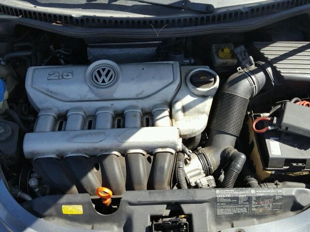 3VWPW31C46M408558 - 2006 VOLKSWAGEN NEW BEETLE GRAY photo 7