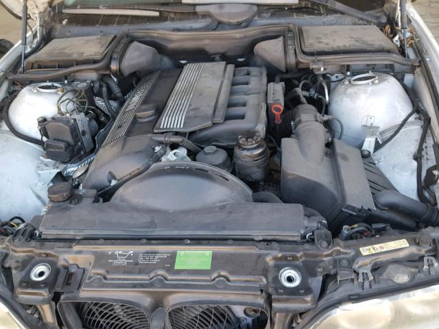 WBADT43422GZ97928 - 2002 BMW 525 I AUTO SILVER photo 7