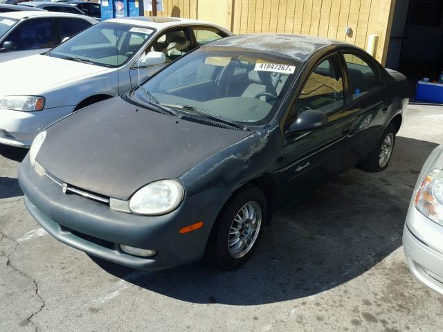 1P3ES46C0YD872708 - 2000 PLYMOUTH NEON GREEN photo 2