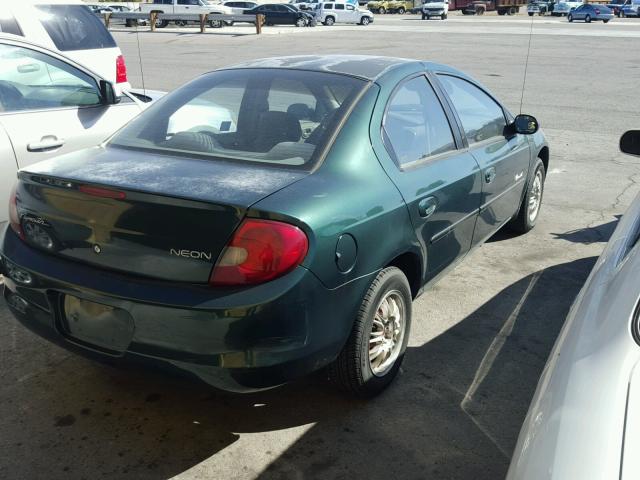 1P3ES46C0YD872708 - 2000 PLYMOUTH NEON GREEN photo 4