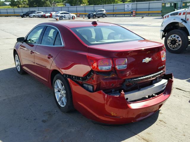 1G11D5SR7DF198850 - 2013 CHEVROLET MALIBU 1LT RED photo 3