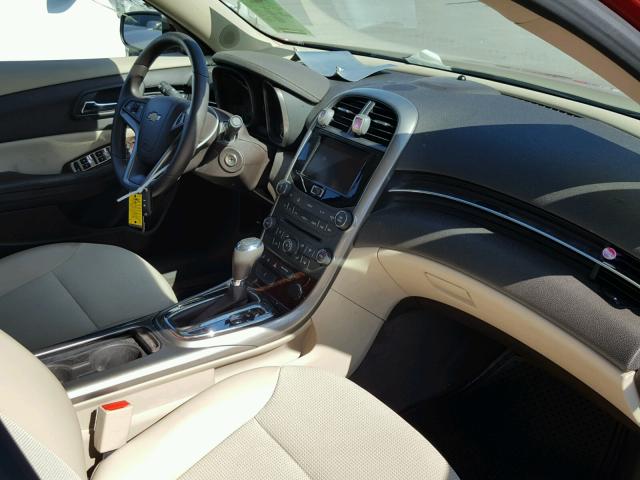 1G11D5SR7DF198850 - 2013 CHEVROLET MALIBU 1LT RED photo 5