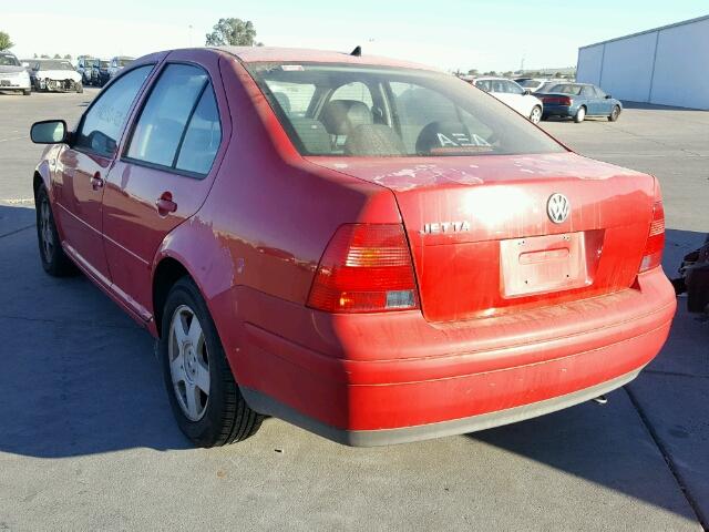 3VWSK69M32M131092 - 2002 VOLKSWAGEN JETTA GLS RED photo 3