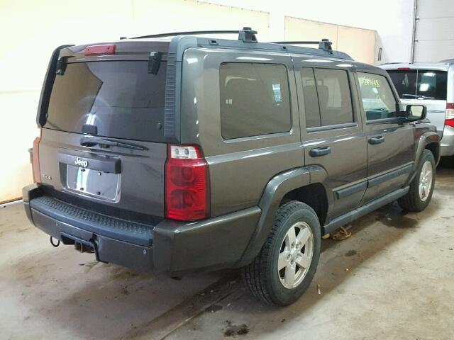 1J8HG48N46C274971 - 2006 JEEP COMMANDER BROWN photo 4