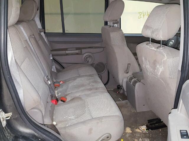 1J8HG48N46C274971 - 2006 JEEP COMMANDER BROWN photo 6