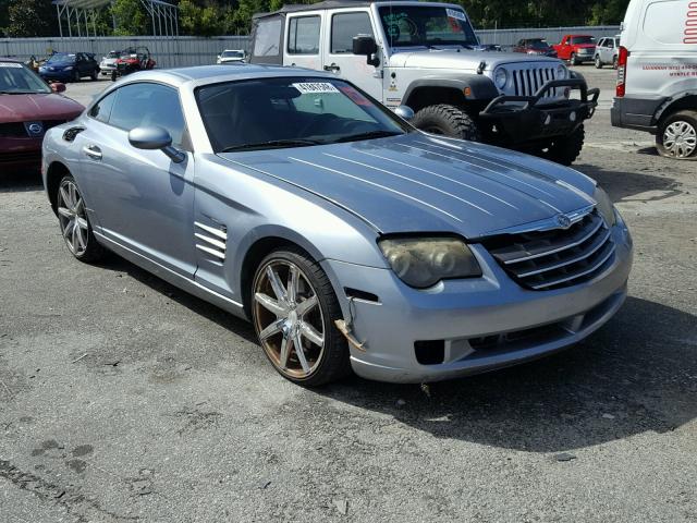 1C3AN69L95X027786 - 2005 CHRYSLER CROSSFIRE SILVER photo 1