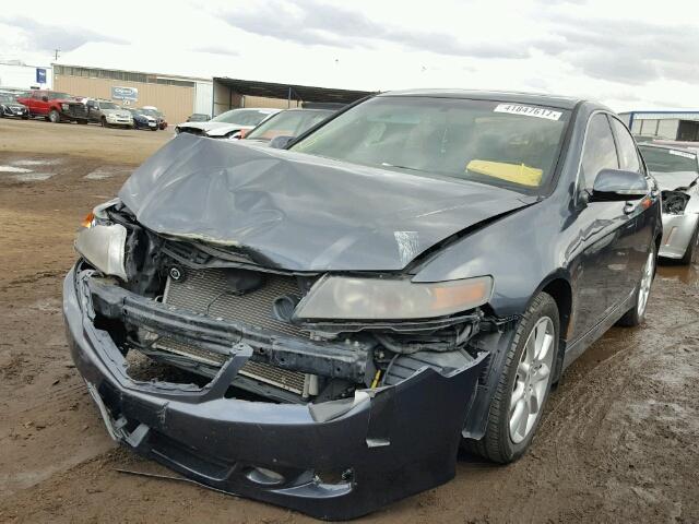 JH4CL96898C017054 - 2008 ACURA TSX BLUE photo 2