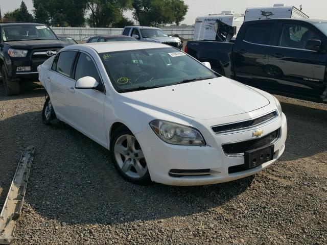 1G1ZC5EB6AF275160 - 2010 CHEVROLET MALIBU 1LT WHITE photo 1