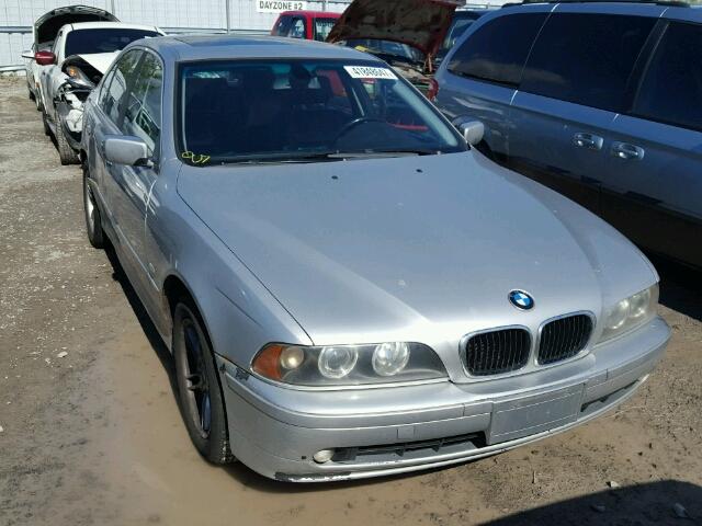 WBADT43412GY43498 - 2002 BMW 525 I AUTO SILVER photo 1