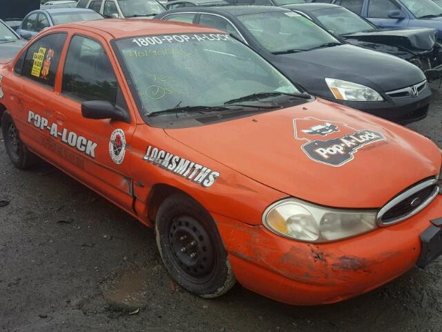 1FAFP66Z5YK141022 - 2000 FORD CONTOUR SE ORANGE photo 9