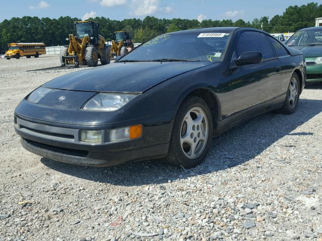 JN1RZ26HXMX505954 - 1991 NISSAN 300ZX 2+2 BLACK photo 2