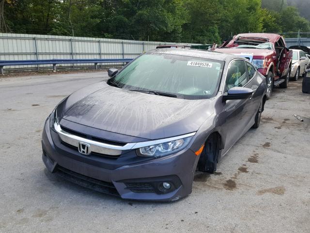 2HGFC3B76HH361142 - 2017 HONDA CIVIC EXL 灰色 照片 2