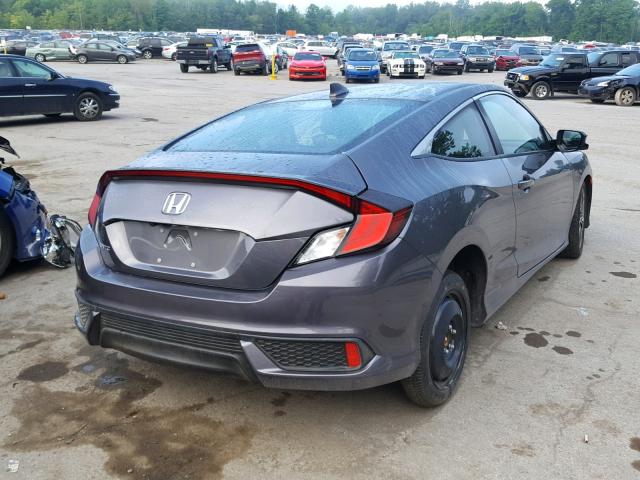 2HGFC3B76HH361142 - 2017 HONDA CIVIC EXL 灰色 照片 4