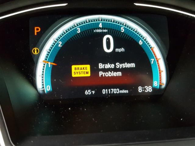 2HGFC3B76HH361142 - 2017 HONDA CIVIC EXL 灰色 照片 8