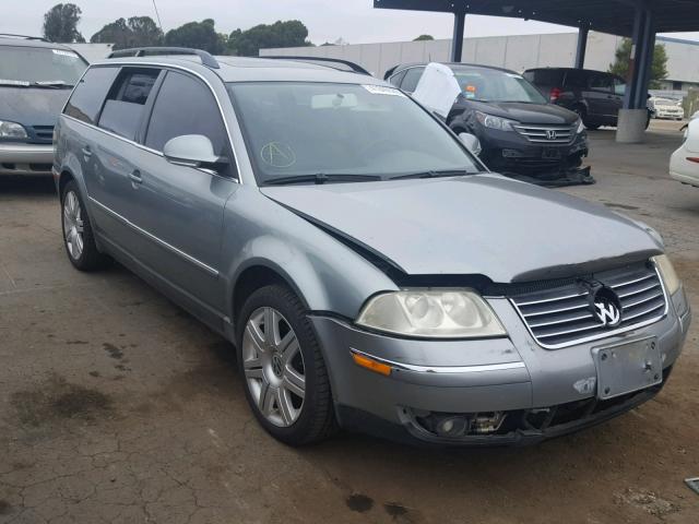 WVWCD63B75E126500 - 2005 VOLKSWAGEN PASSAT GLS GRAY photo 1