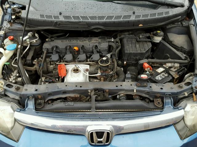 2HGFA16998H505367 - 2008 HONDA CIVIC EXL 蓝色 照片 7