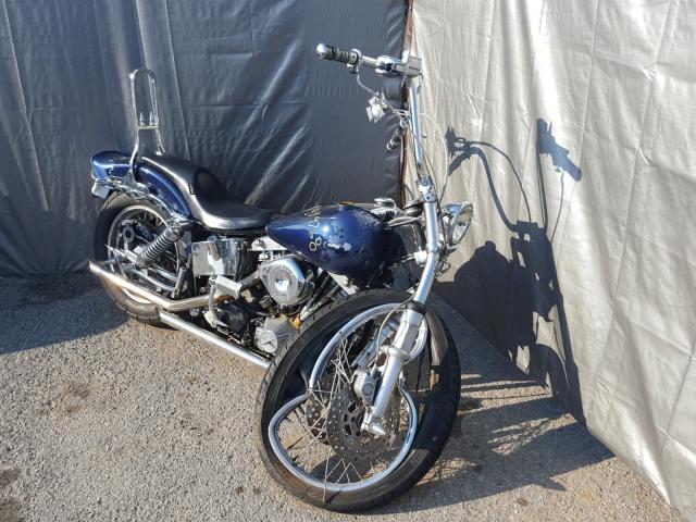 9D47936H6 - 1976 HARLEY-DAVIDSON MOTORCYCLE BLUE photo 1