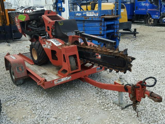 CMWRT12XKB0000836 - 2011 DITCH WITCH TRENCHER BURGUNDY photo 1