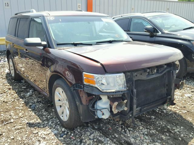 2FMGK5BC5CBD10009 - 2012 FORD FLEX SE BURGUNDY photo 1