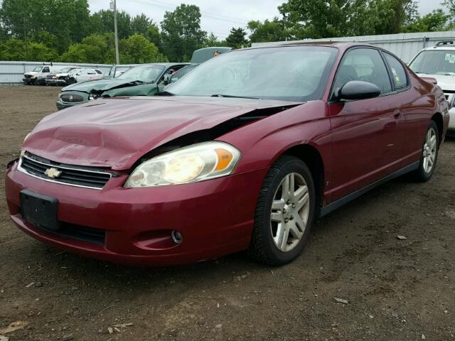 2G1WK151X69263843 - 2006 CHEVROLET MONTE CARL 栗色 照片 2