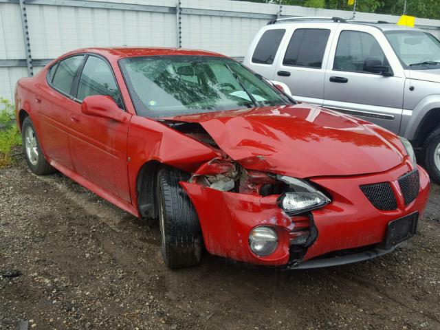 2G2WP552381191849 - 2008 PONTIAC GRAND PRIX წითელი ფოტო 1