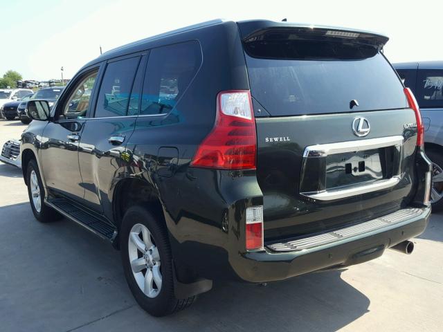 JTJBM7FX2B5026693 - 2011 LEXUS GX BASE GREEN photo 3