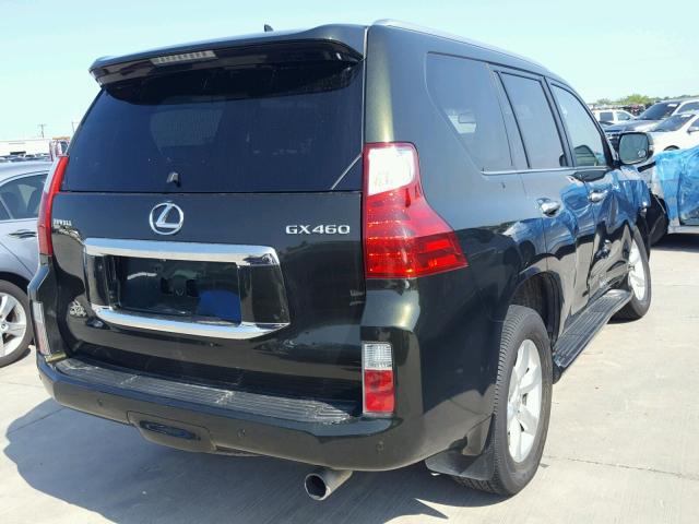 JTJBM7FX2B5026693 - 2011 LEXUS GX BASE GREEN photo 4