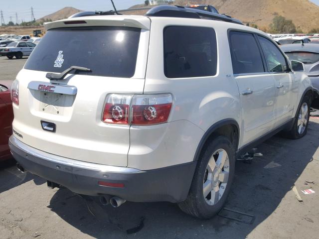 1GKER33798J125157 - 2008 GMC ACADIA SLT 白色 照片 4