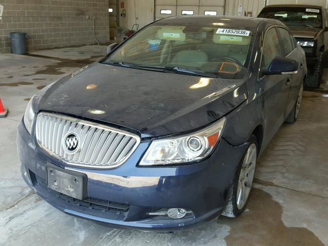 1G4GJ5E34CF246090 - 2012 BUICK LACROSSE T BLUE photo 2