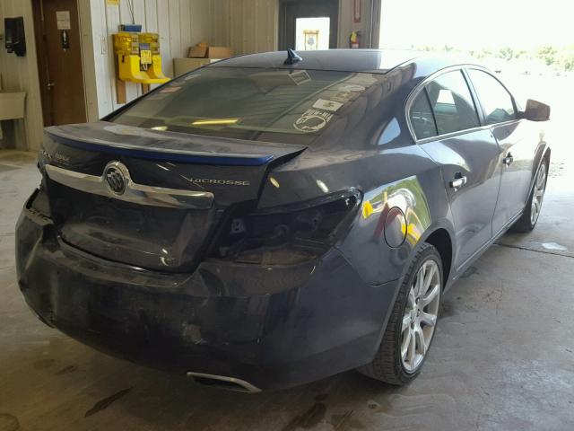 1G4GJ5E34CF246090 - 2012 BUICK LACROSSE T BLUE photo 4