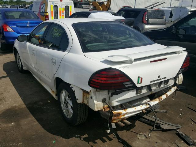 1G2NF52F73C161357 - 2003 PONTIAC GRAND AM S Ağ foto 3