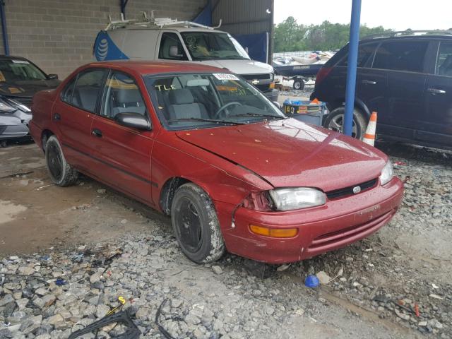 1Y1SK5362PZ018470 - 1993 GEO PRIZM BASE BURGUNDY photo 1
