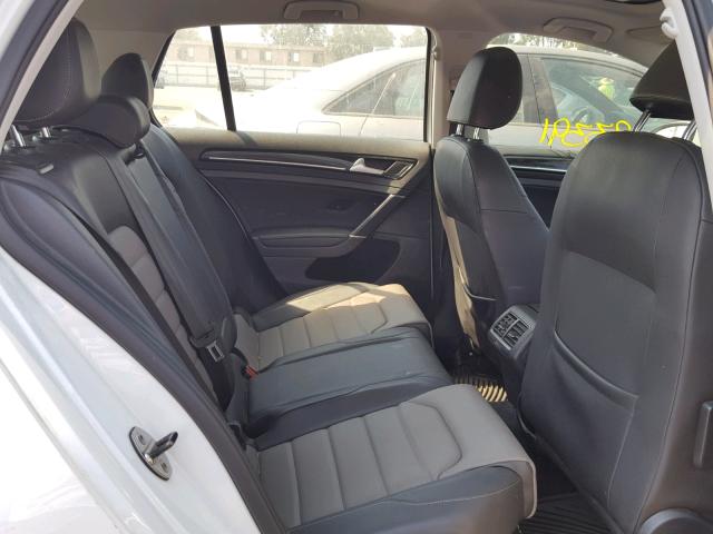 3VW217AU6FM043485 - 2015 VOLKSWAGEN GOLF WHITE photo 6