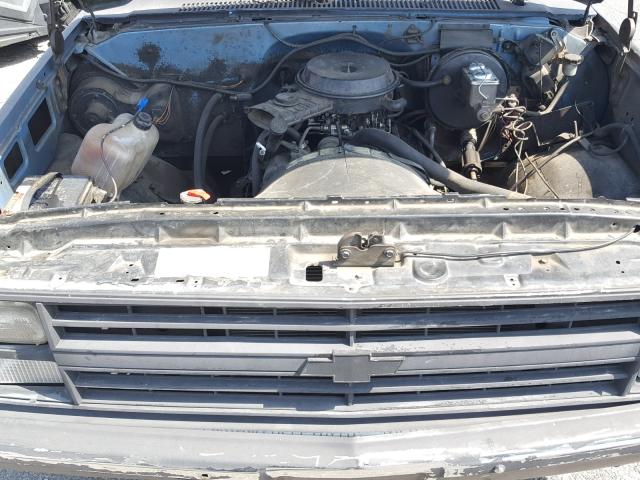 1GCDC14N5GF405119 - 1986 CHEVROLET C10 GRAY photo 7