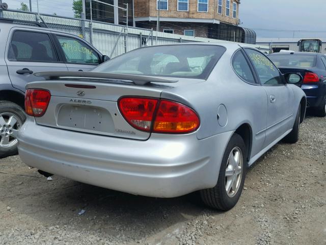 1G3NL12E94C208233 - 2004 OLDSMOBILE ALERO GL SILVER photo 4