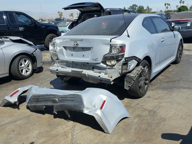 JTKJF5C78E3071583 - 2014 TOYOTA SCION TC 灰色 照片 4