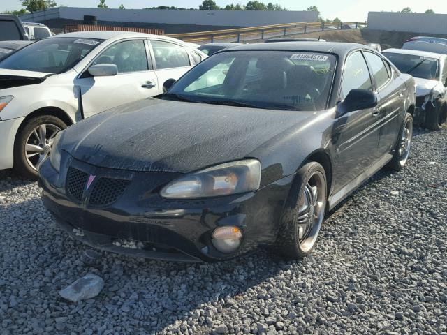 2G2WR554961210008 - 2006 PONTIAC GRAND PRIX BLACK photo 2